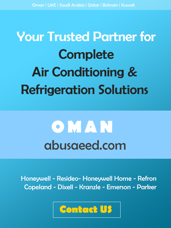 air conditioning and refrigeration spare parts in oman